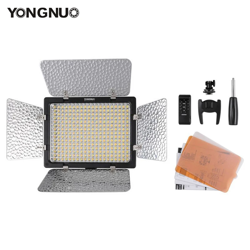 

Yongnuo YN300 III YN-300 III Video camera light LED 3200 K-5500 K with adjustable color temperature for Canon Nikon Pentax