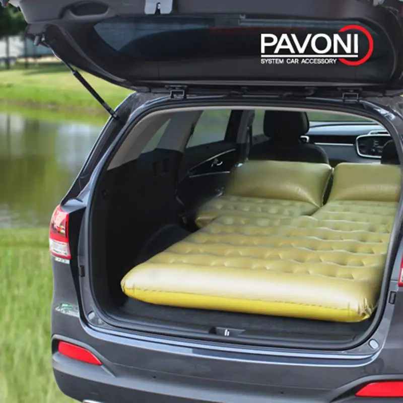 Car travel cot car shock bed inflatable mattress S rear seat car