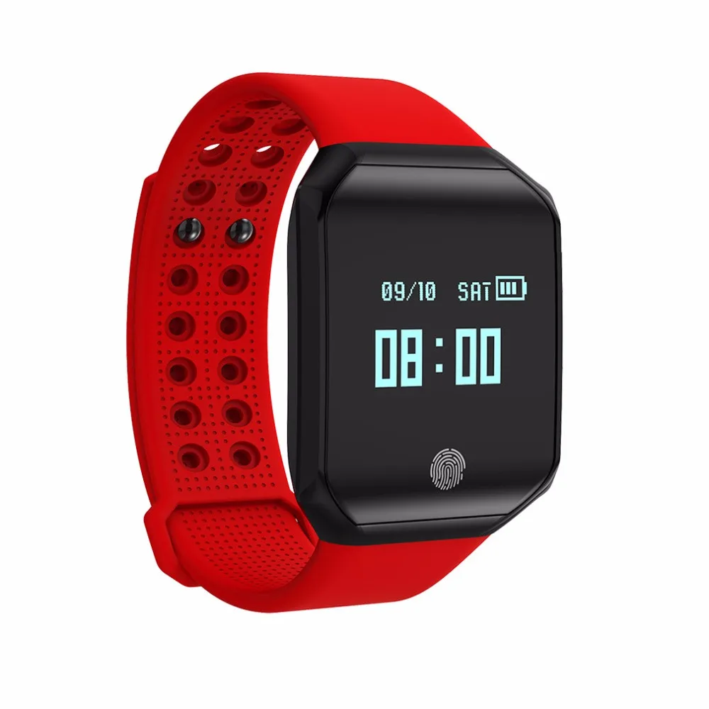 

Smart Bracelet Waterproof Pedometer Men Band Heart Rate Blood Pressure Monitor Sport Fitness Sleep Tracker Watch