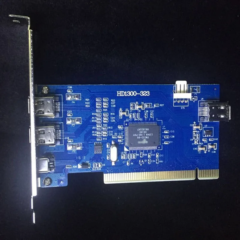 DV цифровой PCI Firewire аналоговый видео/аудио IEEE-1394 карты захвата ж/10SE программного обеспечения