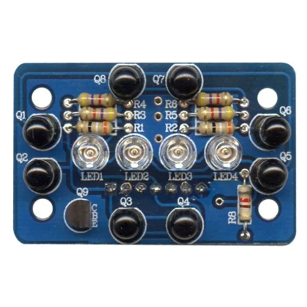 

Infrared Sensor Array Module Makers Line-seeking Obstacle Avoidance Intelligent Remote Control Platform Car Special Module