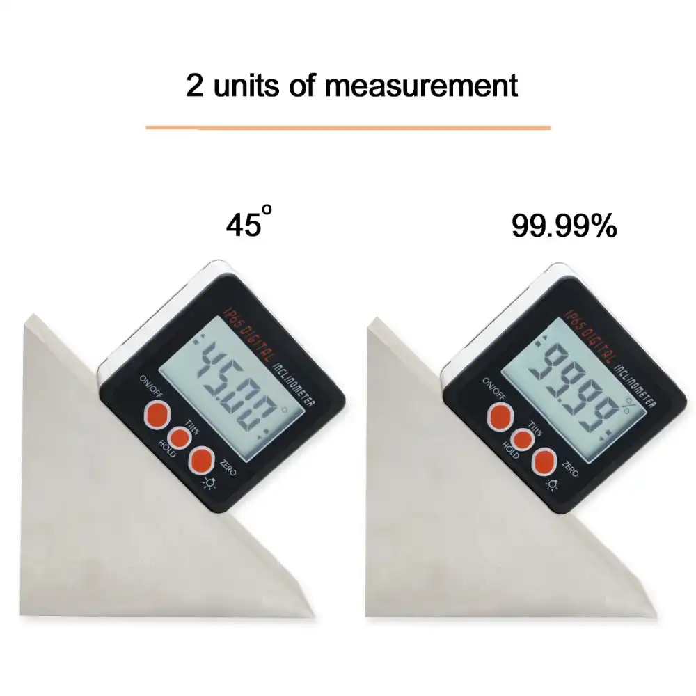 Digital Angle Finder >> Digital Level Protractor Inclinometer Magnetic Level Angle Meter Angle Finder Level Box Digital Angle Gauge Digital Angle Finder >> Digital Level Protractor Inclinometer Magnetic Level Angle Meter Angle Finder Level Box Digital Angle Gauge