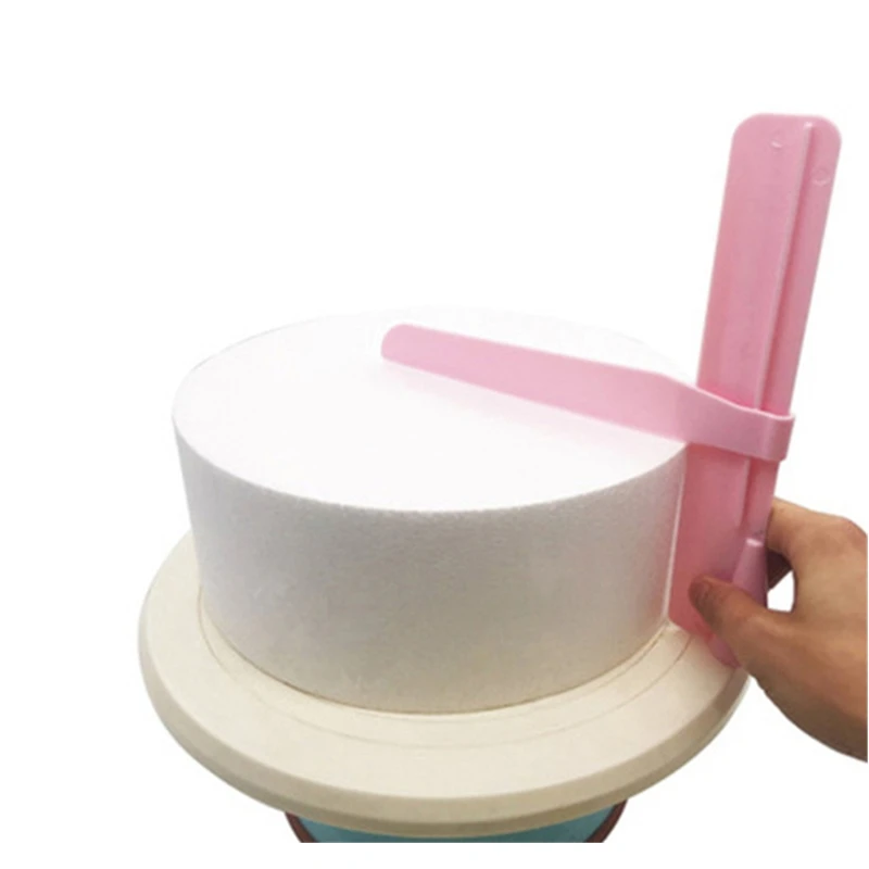 

Adjustable Cake Scraper Turning sugar Leveling device cake Edge Side Smoother Polisher Tools Decorating Fondant DIY Baking Cake