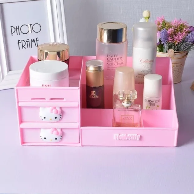 Kawaii Hello Kitty Make Up Storage Organizer