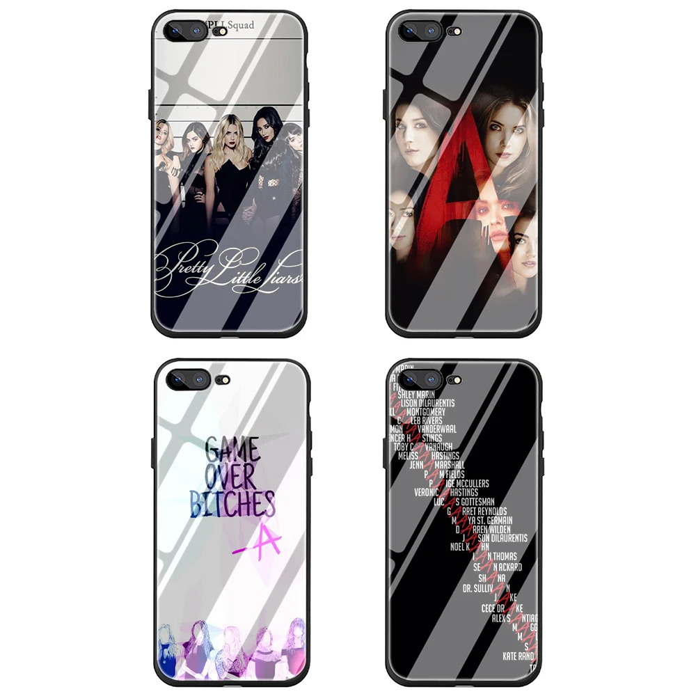 Чехол для телефона из закаленного стекла Pretty Little Liars PLL чехол iPhone SE 2020 5 бриллианты