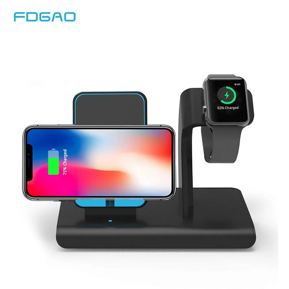 FDgao Fast Wireless Charging Dock Station For Apple Watch