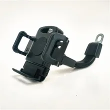 Универсальный мотоциклетный скутер всенаправленный регулируемый держатель для стойки крепление, для сотового телефона gps зеркало заднего вида держатель#0718