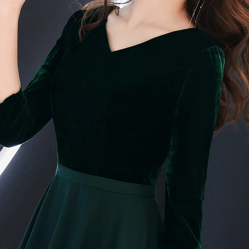 weiyin-Saudi-Arabic-Black-Sequins-A-line-Evening-Dress-Long-Sleeves-Off-Shoulder-Elegant-Women-Formal (3)