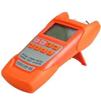 

Optical Power Meter With 1mW 3-5KM Visual Fault Locator Fiber Optic Multimeter Tester
