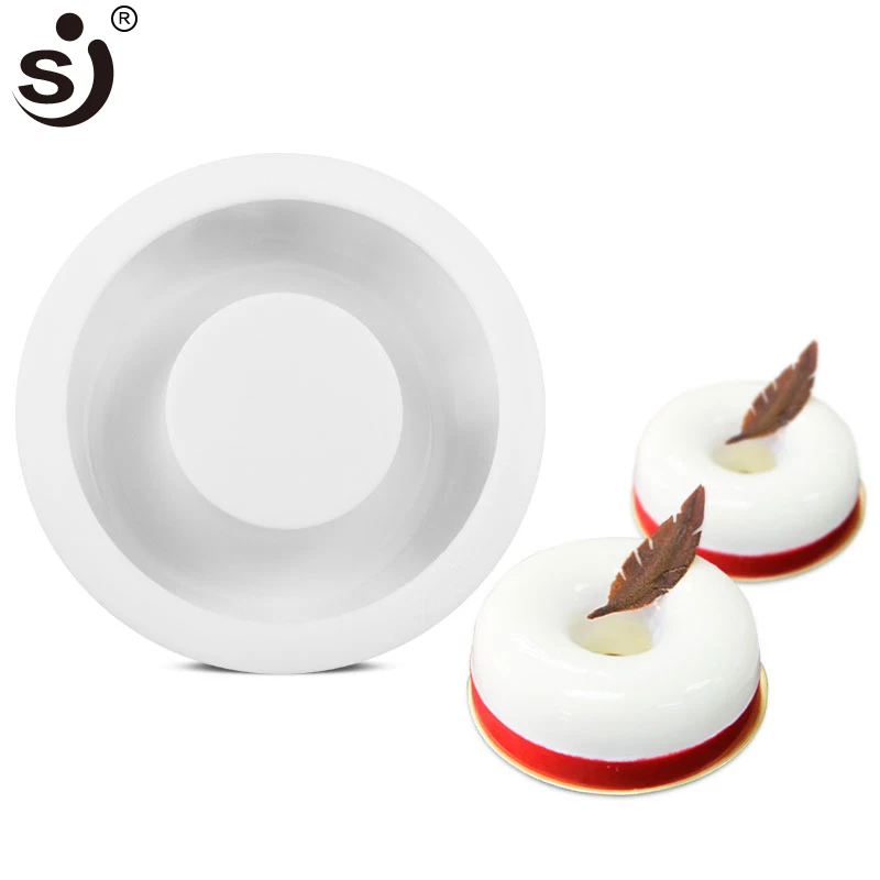 

SJ Big 3d Mouse Silicone Cake Mold Round Shape Donut Dessert Decoration Chocolate Baking Tools Bakeware