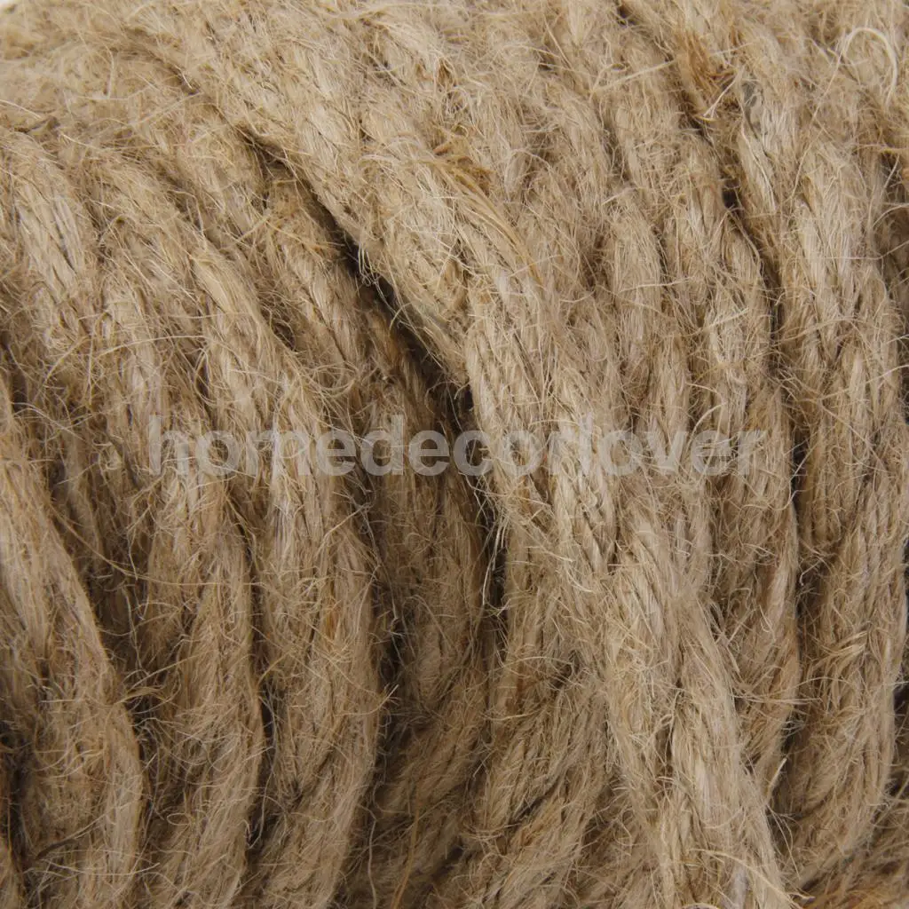 10Yards Sisal Rope Hemp Craft Twisted Twine Braided Rope Cat Scratching