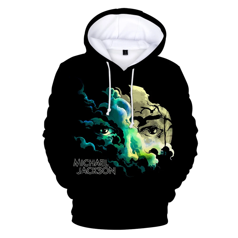 Michael Jackson Hooded Sweatshirt Male pullover Keep warm Hoody Singer Michael Jackson Hip Hop Stre
