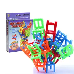 Баланс стулья настольная игра Дети образовательные игрушки Пазлы, настольная игра Защита окружающей среды ABS пластик