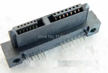 

5PCS for SANTA 13P SATA hard drive interface connector socket H4.35 line 204401-1