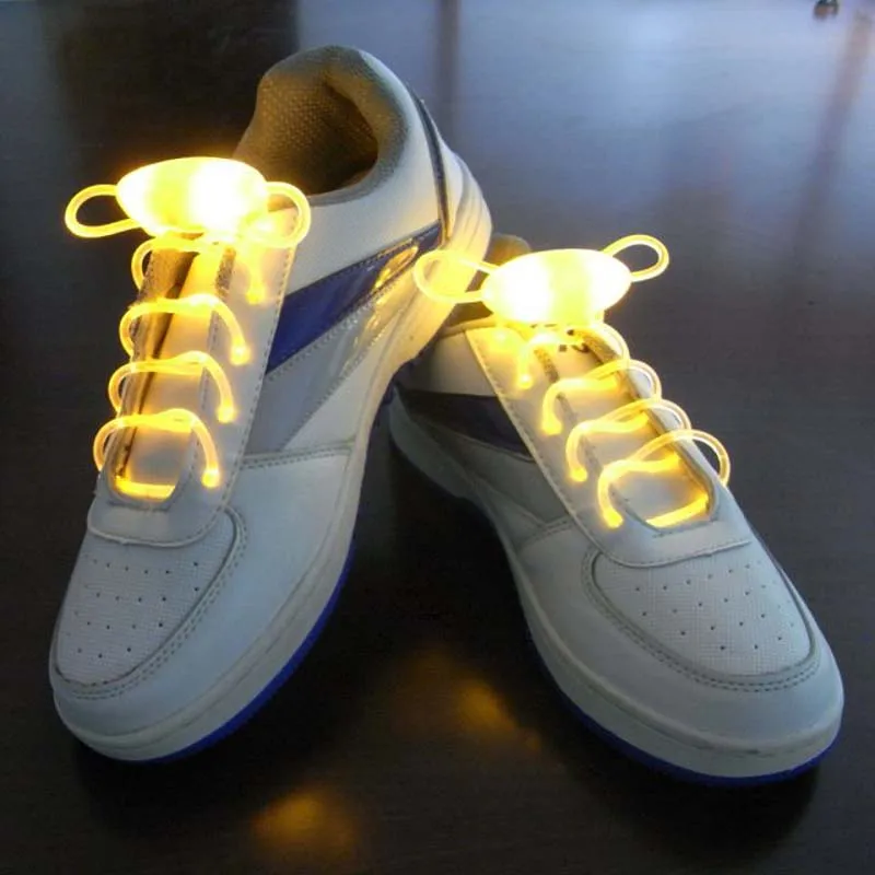 Mr. niscar/1 пара Радуга светодиодный дневной свет Шнурки красочные мигает шнурки строки для Обувь для мальчиков Обувь для девочек детский