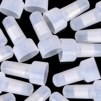

100pcs Mixed Closed End Crimp Terminals Caps AWG 12-10 16-14 22-16 Wire Connectors For Car Audio