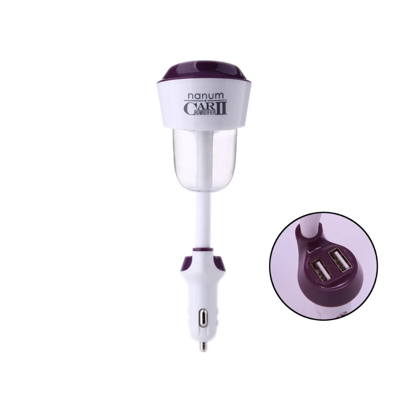 

Useful Car Air Humidifier Diffuser Essential Oil Ultrasonic Aroma Mist Purifier
