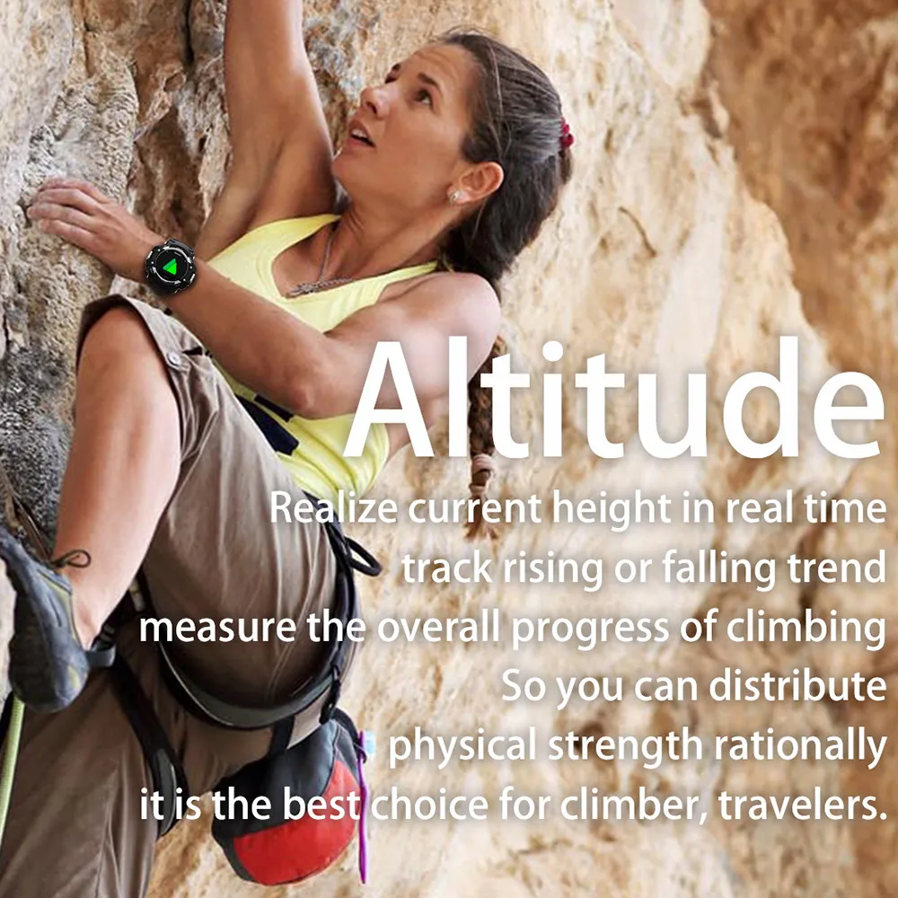 

F7 GPS Smart Watch Men Professional Sport IP68 Waterproof 610Mah Battery 33 Months Long Time Standby Vintage Clock &Ff