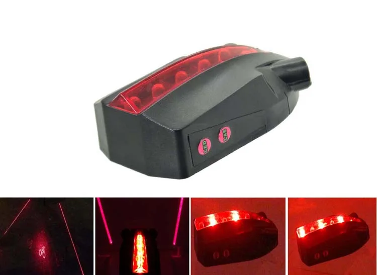 Clearance Bicycle Tail lights 5LED 2 Laser Bike Logo Intelligent Rear Tail Light Safety Lamp Super Cool for Smart Cycling Bike Accessories 1 Clearance Bicycle Tail lights 5LED 2 Laser Bike Logo Intelligent Rear Tail Light Safety Lamp Super Cool for Smart Cycling Bike Accessories 1