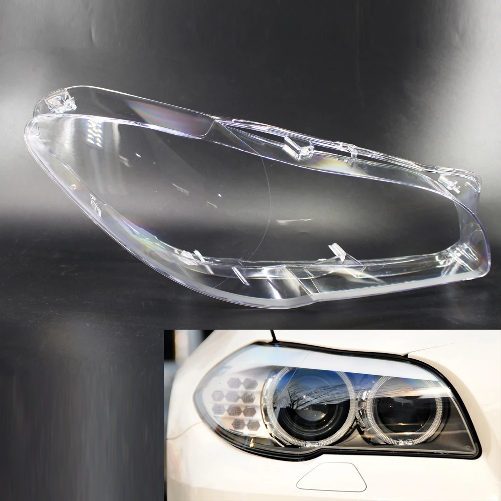 Fit For BMW 5 Series F10 F18 Cover Clear Lens Headlight Headlamp Right