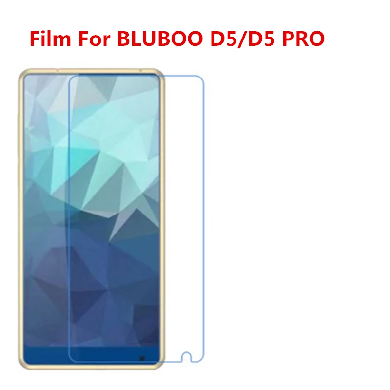 

5 Pcs Ultra Thin Clear HD LCD Screen Guard Protector Film With Cleaning Cloth Film For BLUBOO D5/D5 PRO.