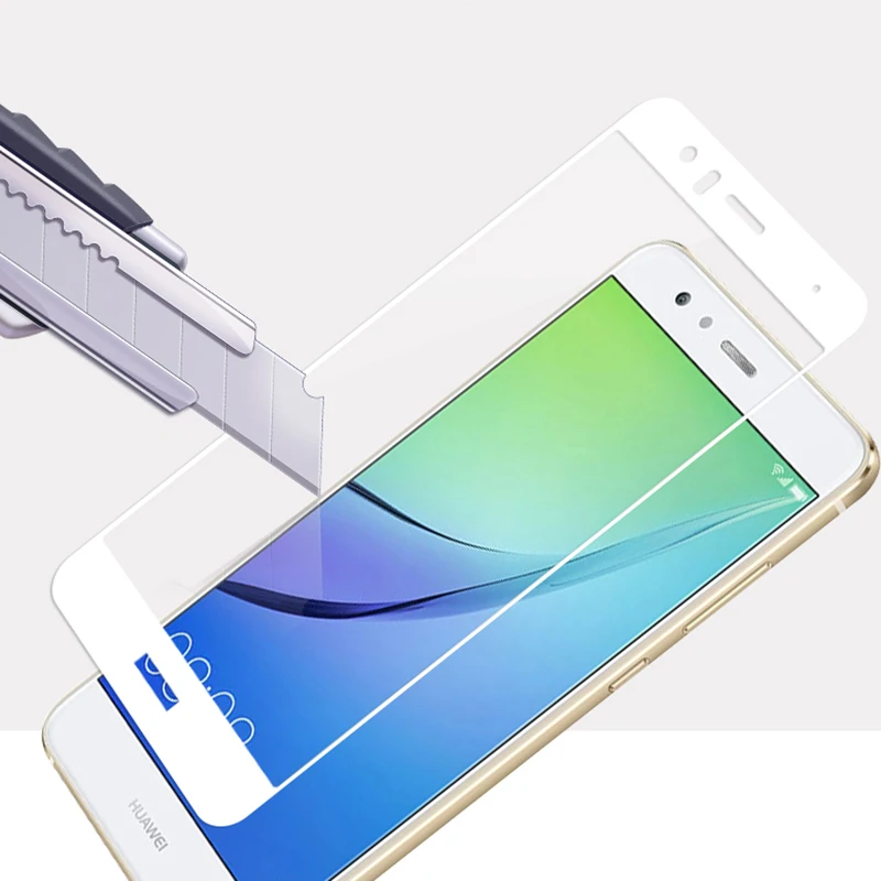 10pcs3D полностью закрывающая Защитная Стекло для huawei Mate 10 Pro облегченное закаленное стекло для huawei P9 P10 Lite Plus Экран защитная пленка
