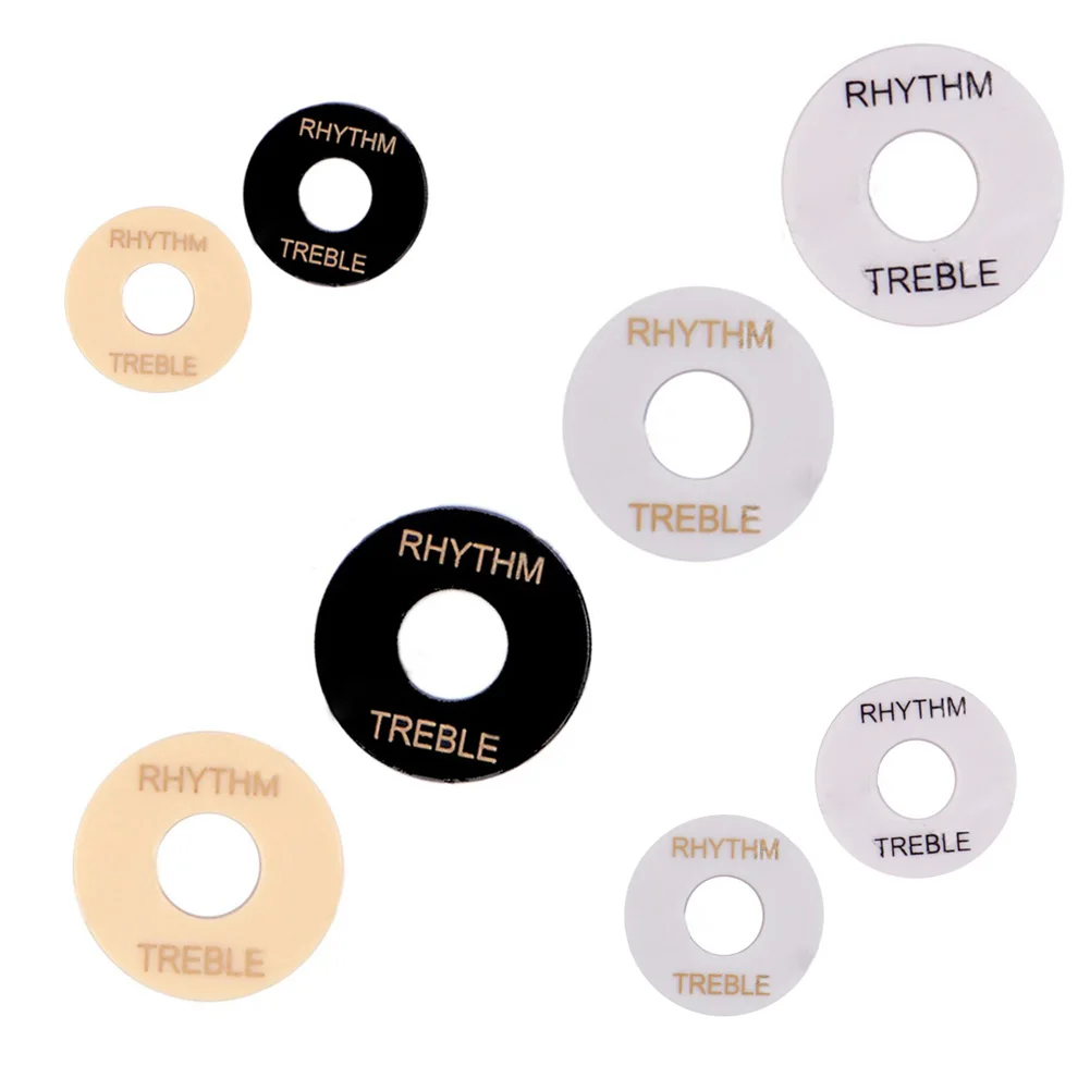 

1 PC Rhythm Treble Ring Selector Switch Surround Plate For Guitar Les