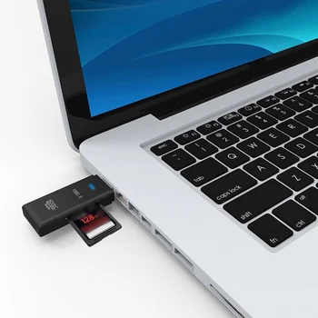 

USB 3.0 SD Memory Card Reader SDHC SDXC MMC Micro Mobile T-FLASH USB 3.0 Card Reader SD+TF Two-in-one Card Reader