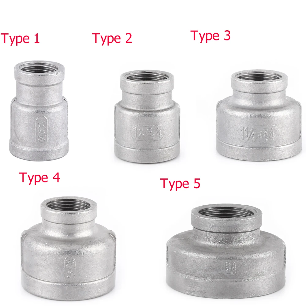 Buy Stainless Steel SS304 Female Threaded Reducer Pipe