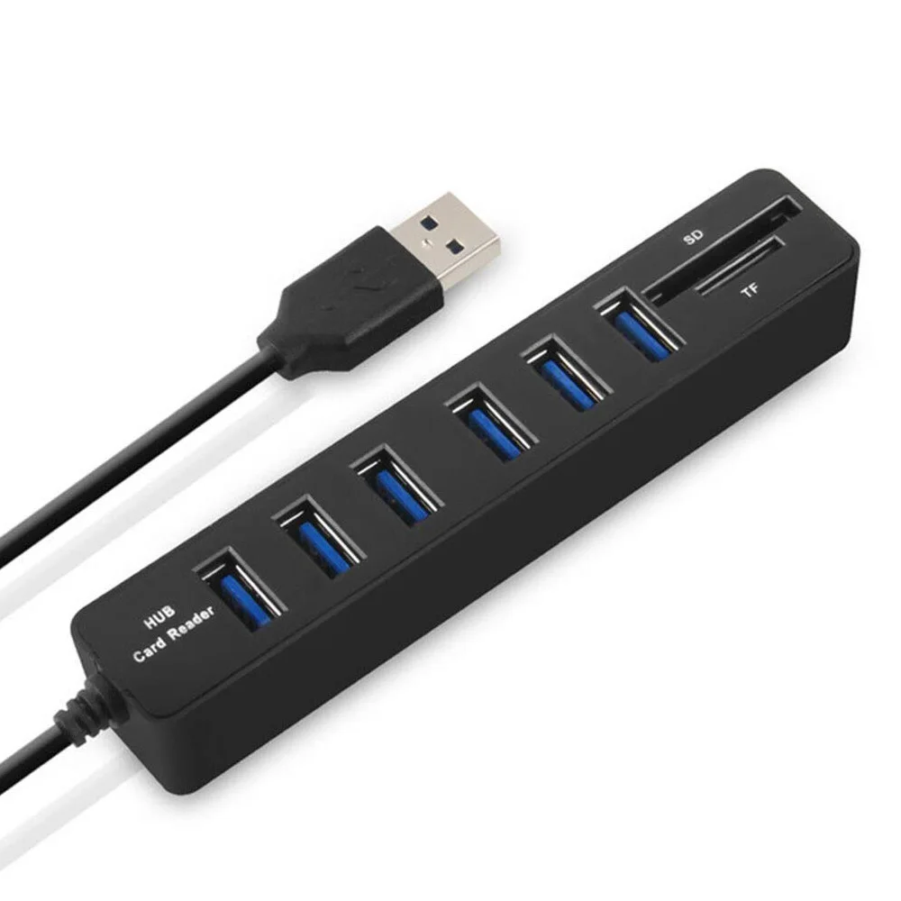 USB HUB 3,0 2,0 4 7 Порты Micro USB 3,0 концентратор Разветвитель USB hab высокое Скорость 5 Гбит/с USB разветвителем 3 концентратор для ПК Компьютерные аксессуары