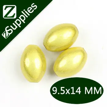 

9.5*14mm Light Yellow 3D Miracle Beads, Fashion Acrylic Perle Magique Wholesale