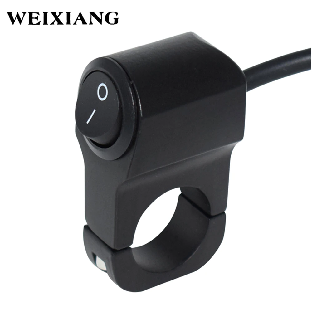 12V Motorcycle Handlebar Switches 7/8" Headlight Fog Brake Hazard Light Switch For Sport Dirt