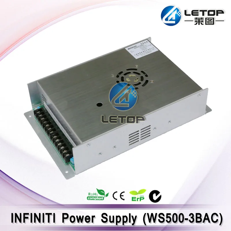 WS500-3BAC امدادات الطاقة ل إنفينيتي المذيبات الطابعة طابعة آلة