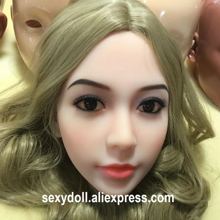 TPE silicone oral sex doll HEAD (7)