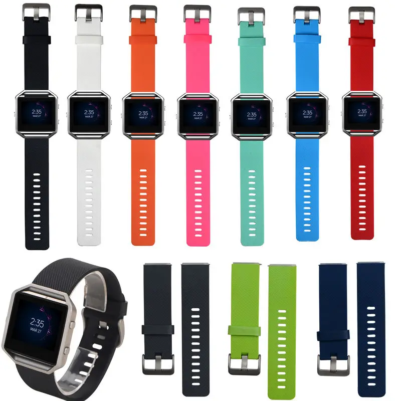 

Replacement Silicone Wrist Band Strap Bracelet Watchband for Fitbit Blaze Watch