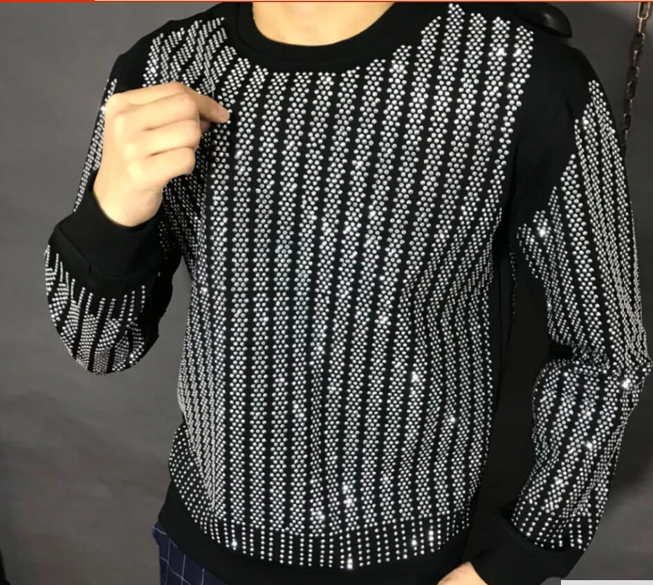 European America Plaid Velvet Sweater Luxury Designer Clothes Mens Autumn  And Winter Clothing Mens Check Top Pullover Streetwear - Hoodies &  Sweatshirts - AliExpress