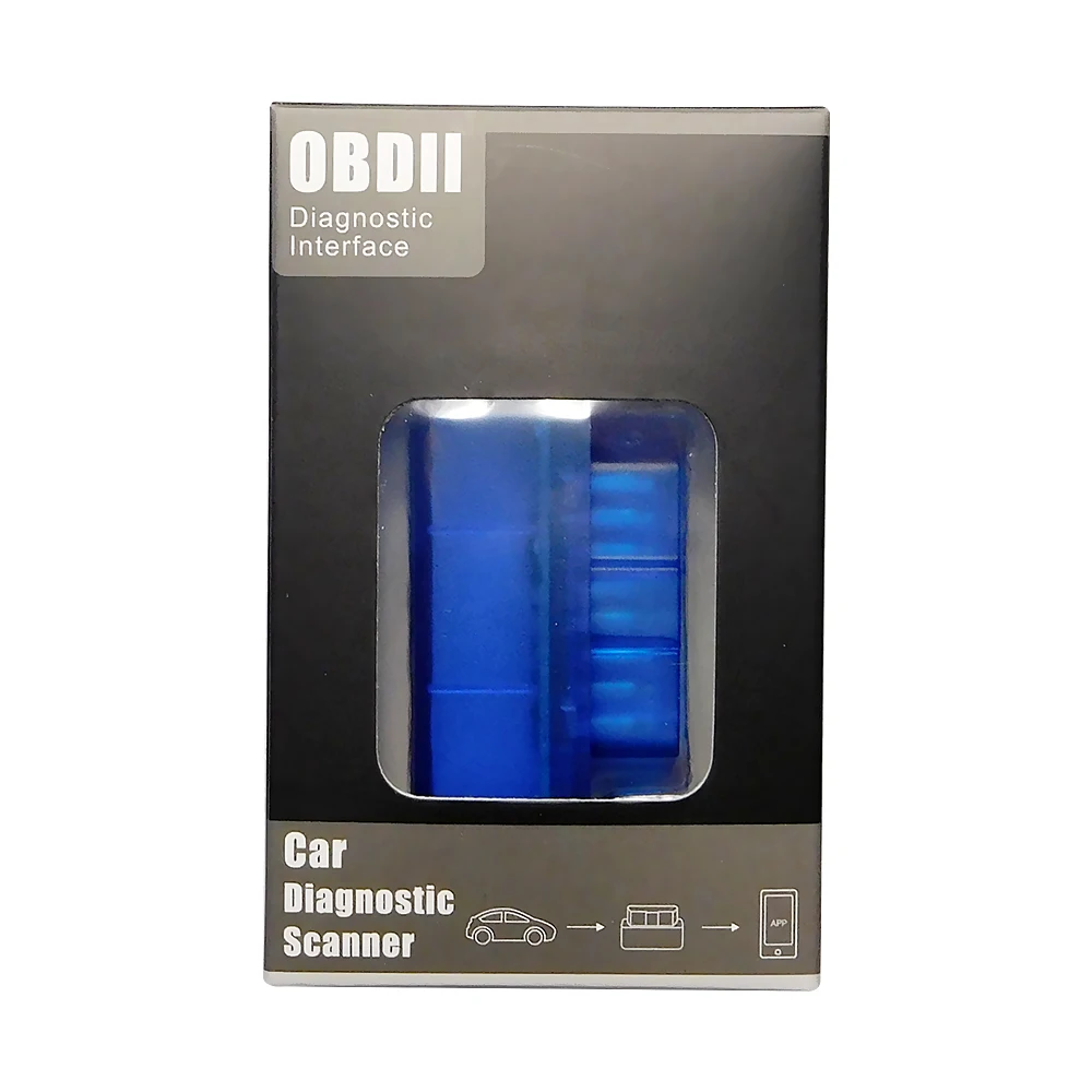 Мини ELM 327 Bluetooth OBD II v1.5 работает на Android DVD