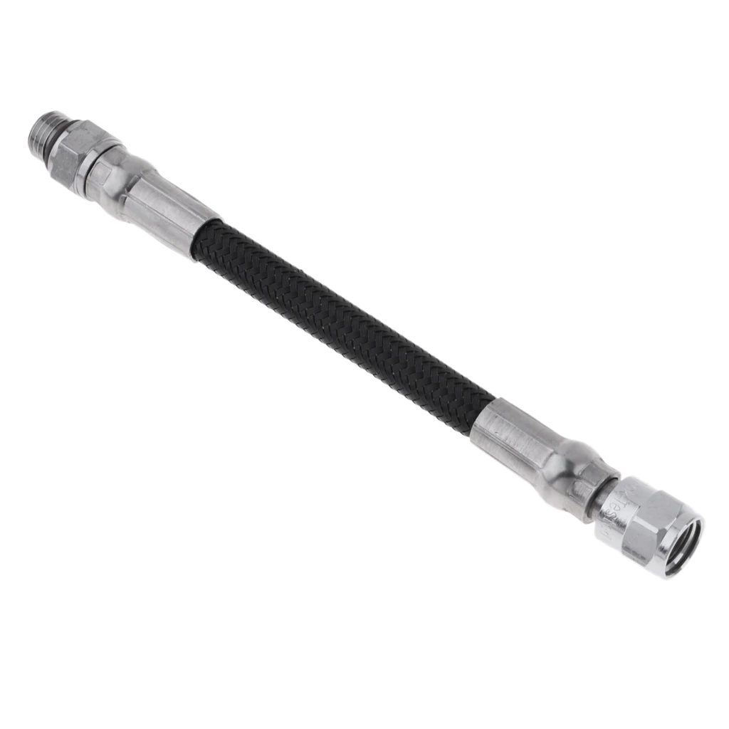 Replacement High Pressure Regulator Hoses Double Braided Nylon Scuba Diving Short Hose