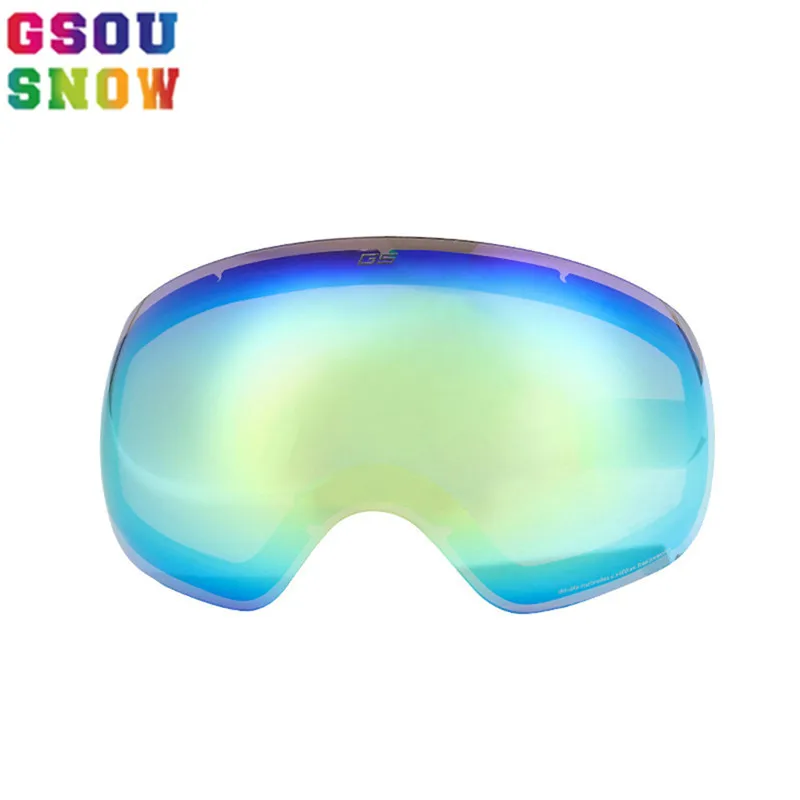 GSOU SNOW Multi color Ski Goggles Lens Outdoor Professional Snowboard
