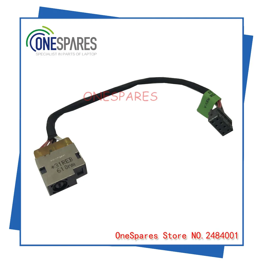DC POWER JACK HARNESS CABLE FOR HP 215 G1 14-K 717370-FD6 717370-SD6 717370-YD6