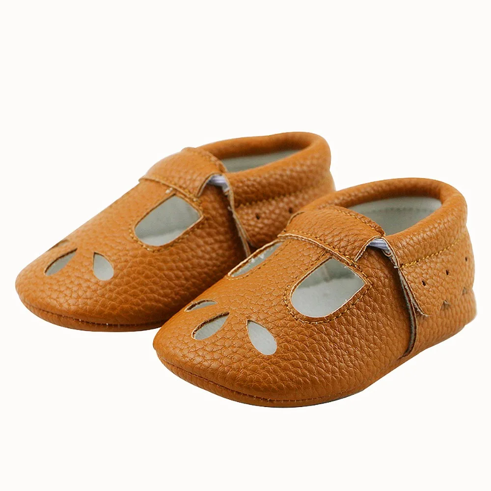 HONGTEYA/детские мокасины из искусственной кожи на мягкой подошве, дышащая летняя обувь для маленьких девочек 0-24 м