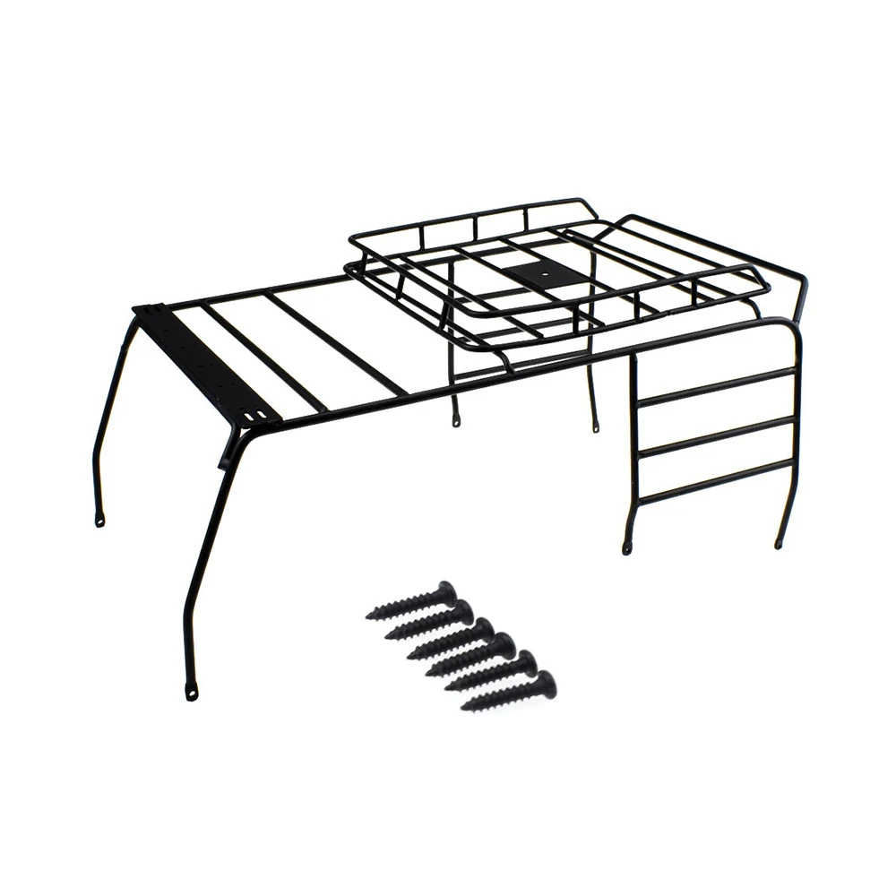 

RC Car Crawler Metal Roof Rack Luggage Carrier Light Stand for Axial SCX10 Tamiya CC01