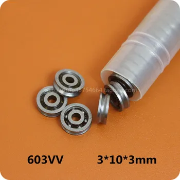 

20pcs 603VV V Groove Ball Bearings Vgroove 3 X 10 X 3mm