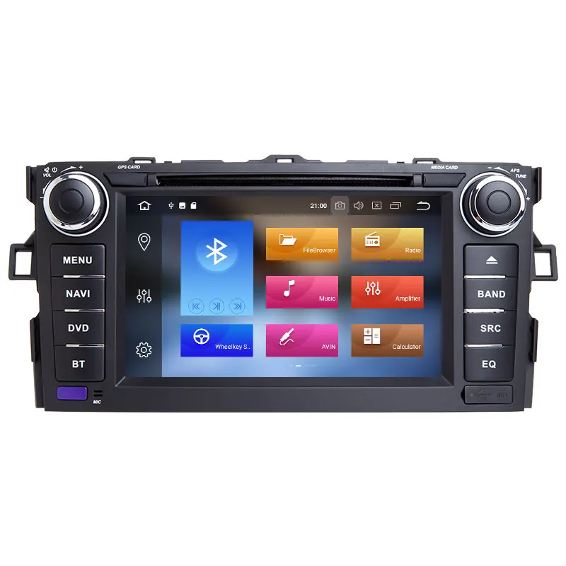 Cheap Autoradio 2 Din Android 8.0 Car DVD Player For Toyota Auris Toyota Corolla Altis 2012 2013 GPS Navigation Multimedia Stereo Wifi 2
