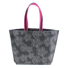 Женская складная сумка для покупок, водонепроницаемая Толстая сумка, Повседневная новая портативная Большая вместительная нейлоновая сумка-тоут