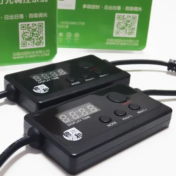 

Chihiros LED Smart controller infinitely variable dimmer sunrise sunset compatible A series RGB plus C LED dimmer timer 4 in 1