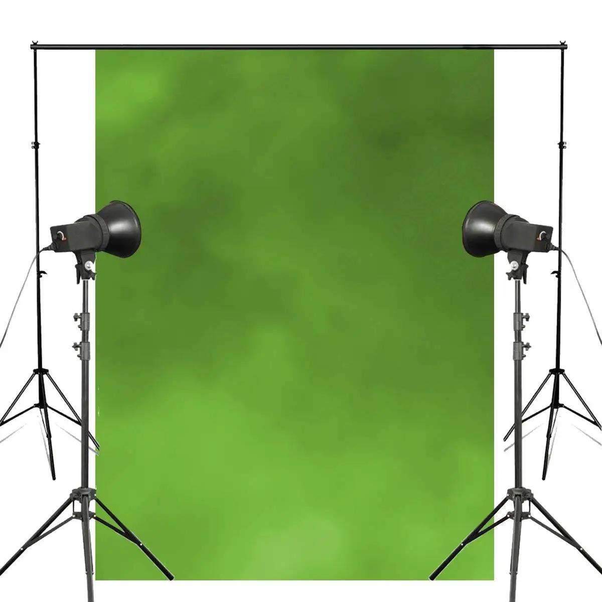Изысканный однотонный зеленый фон для фотосъемки детей фотостудия 5x7ft |