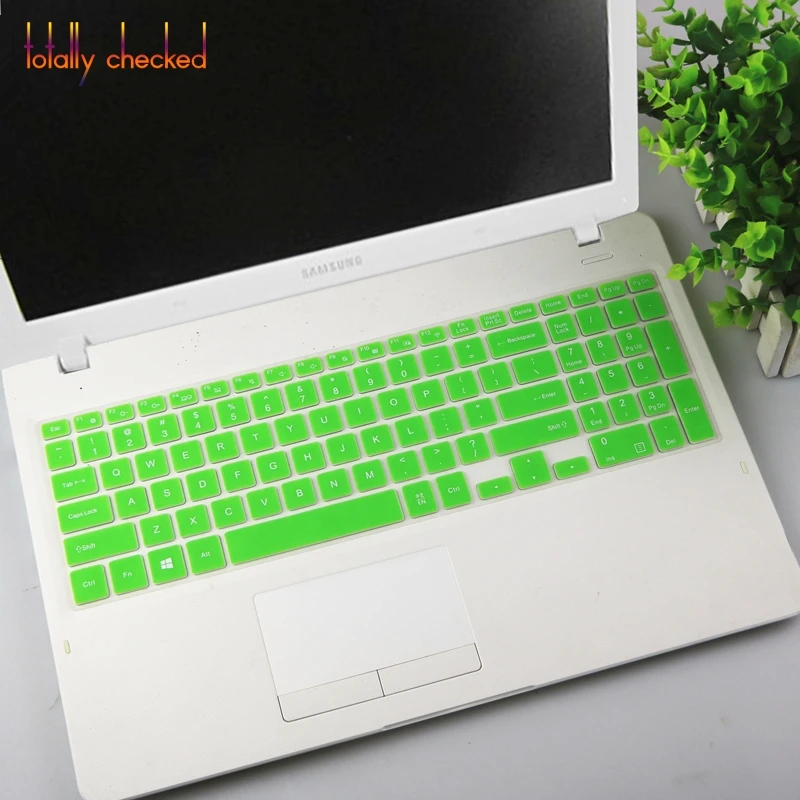 15,6 дюйм чехол для клавиатуры защитная пленка для samsung эксперт x30 Тетрадь 3 NP500R5M NP500R5L NP500R5K NP300E5K NP300E5L NP300E5M - Цвет: green