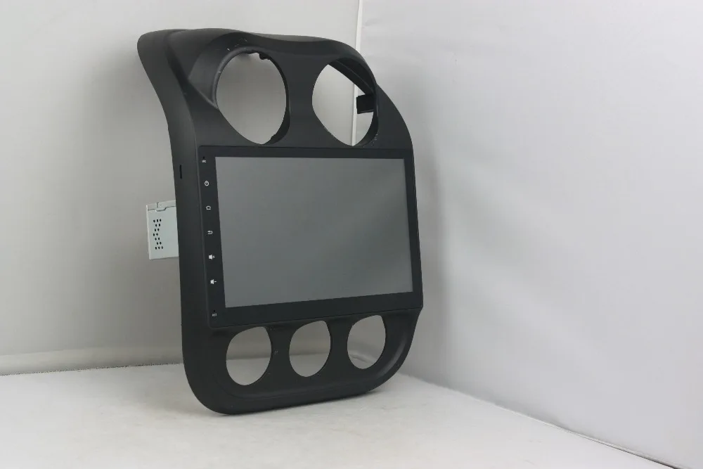 Excellent 10.1" Android 8.0 Car DVD Radio GPS Navigation for Jeep Compass 2014 2015 4GB RAM Car Audio Bluetooth WIFI USB 32GB ROM 10