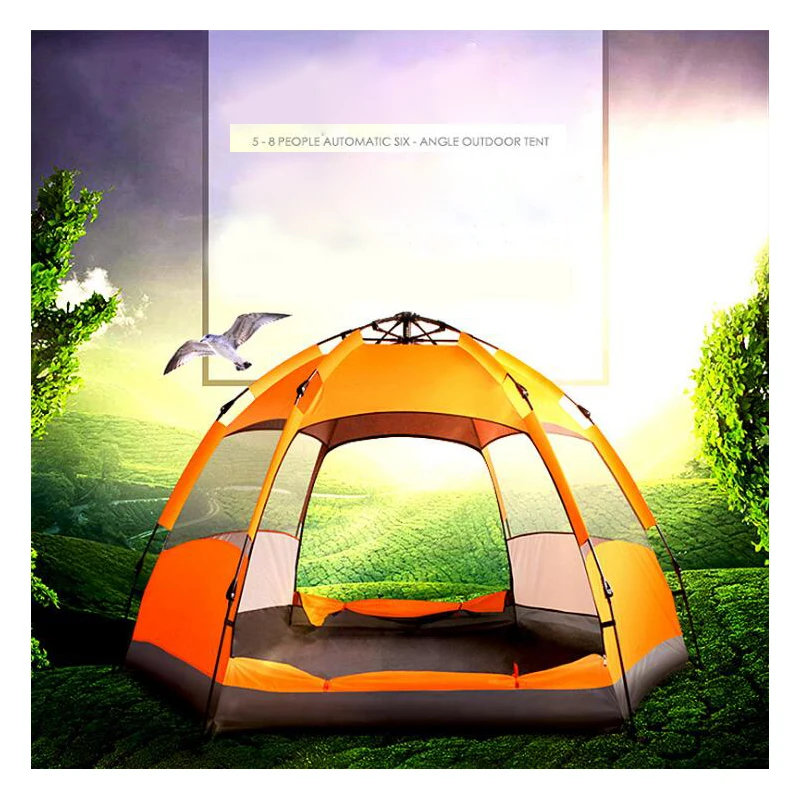 

5-7 Persons Tent Large Automatic Pop Up Tent Waterproof for Outdoor Camping Tent Hiking fishing survival equipment